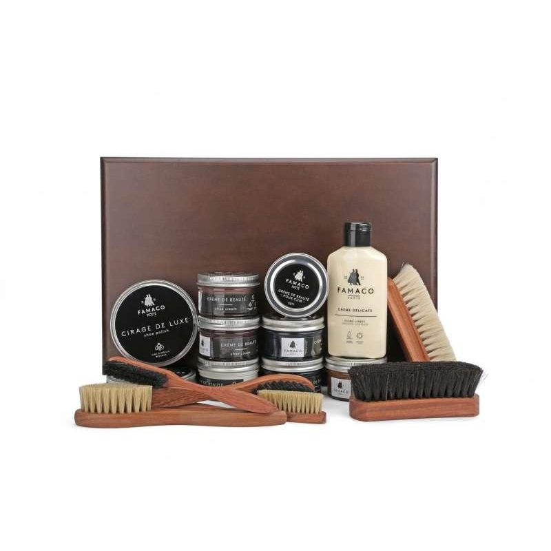 Подарунковий набір для догляду за взуттям Famaco Princesse, 16 предметів
