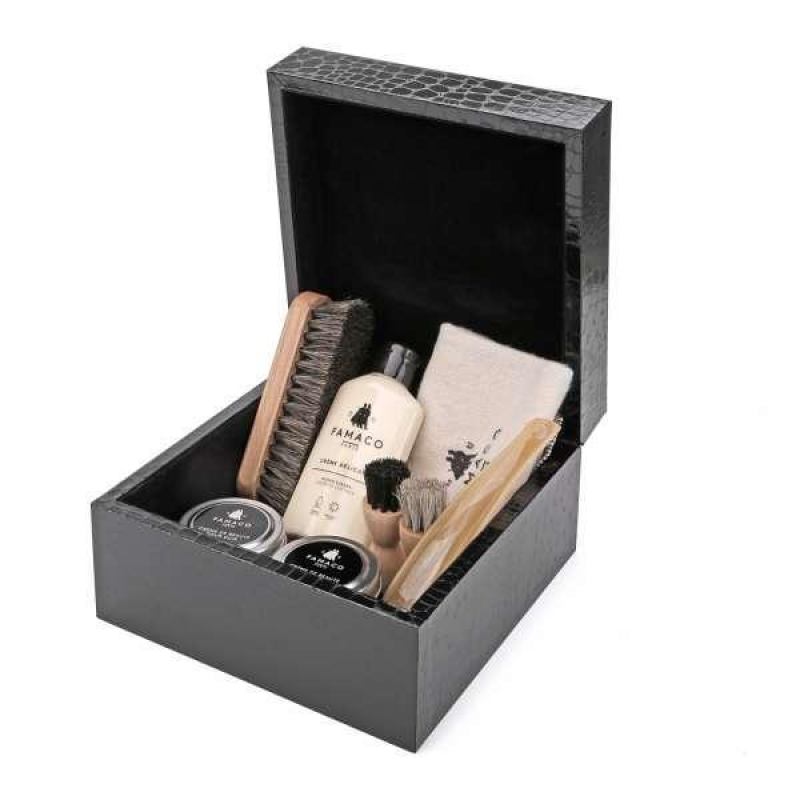 Набір для взуття Famaco Renoir Croco, 8 предметів