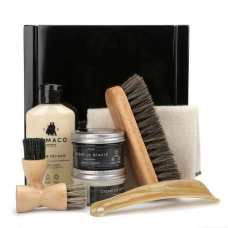 Подарунковий набір засобів для догляду за взуттям Famaco Coffret Renoir, 8 предметів