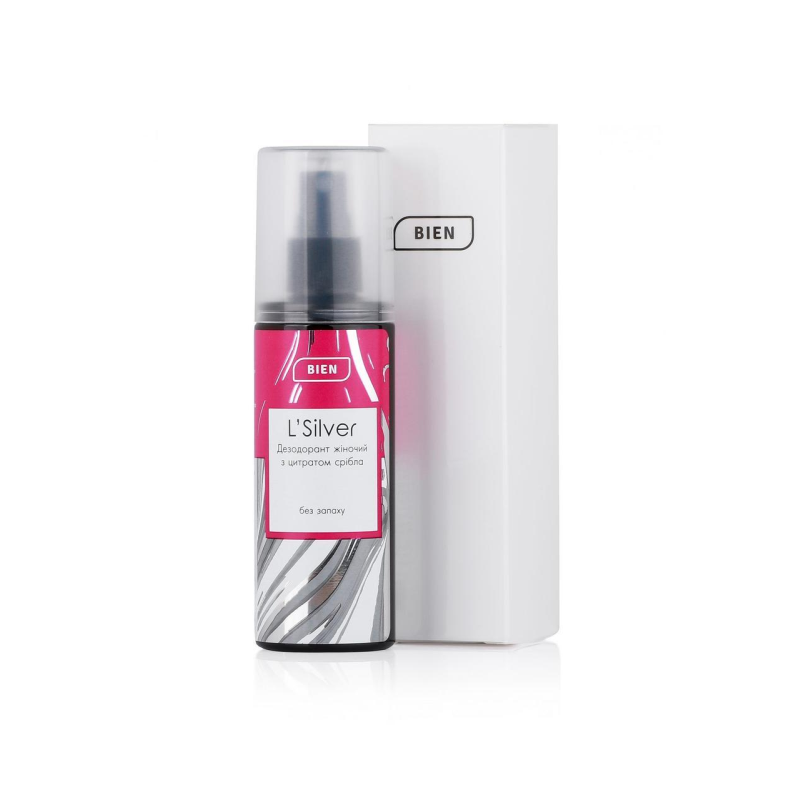 Дезодорант з цитратом срібла для жінок L Silver Bien