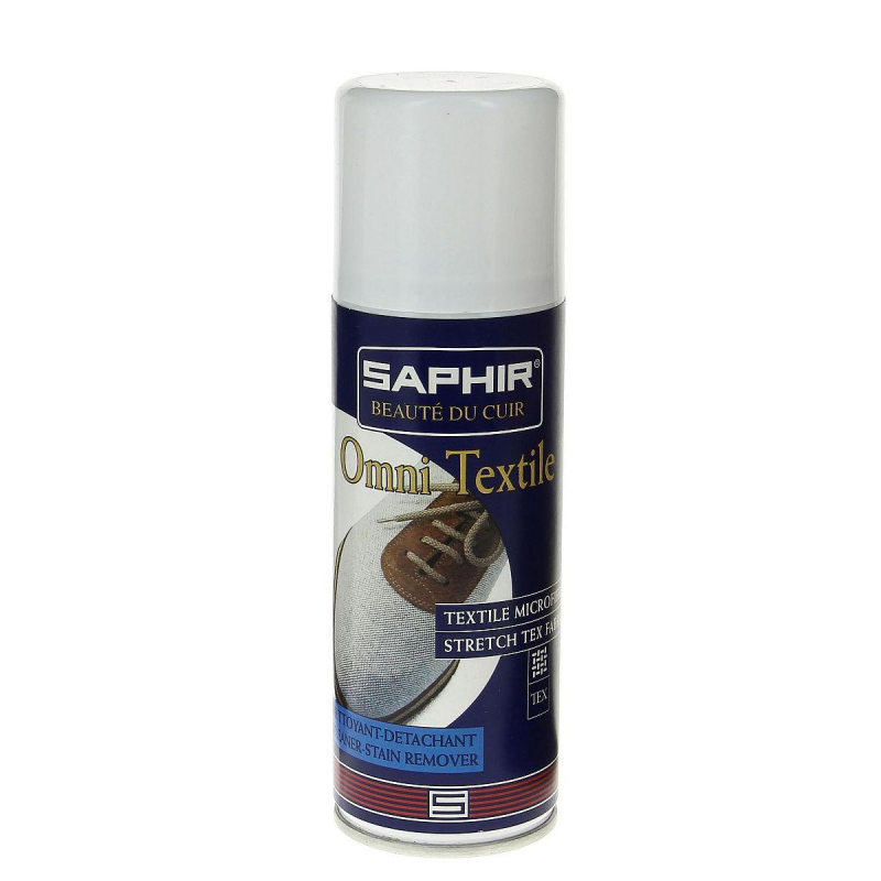 Аерозоль очисник для текстилю, трикотажу, синтетики Saphir Nettoyant Textiles&Stretch