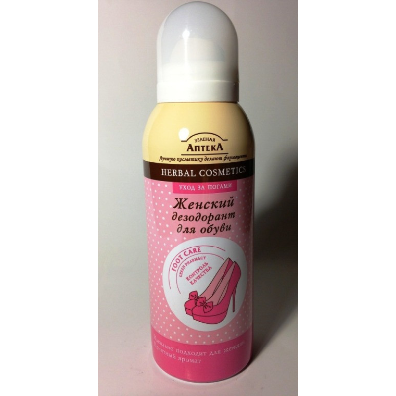 Жіночий дезодорант для взуття Зелена Аптека відгуку
