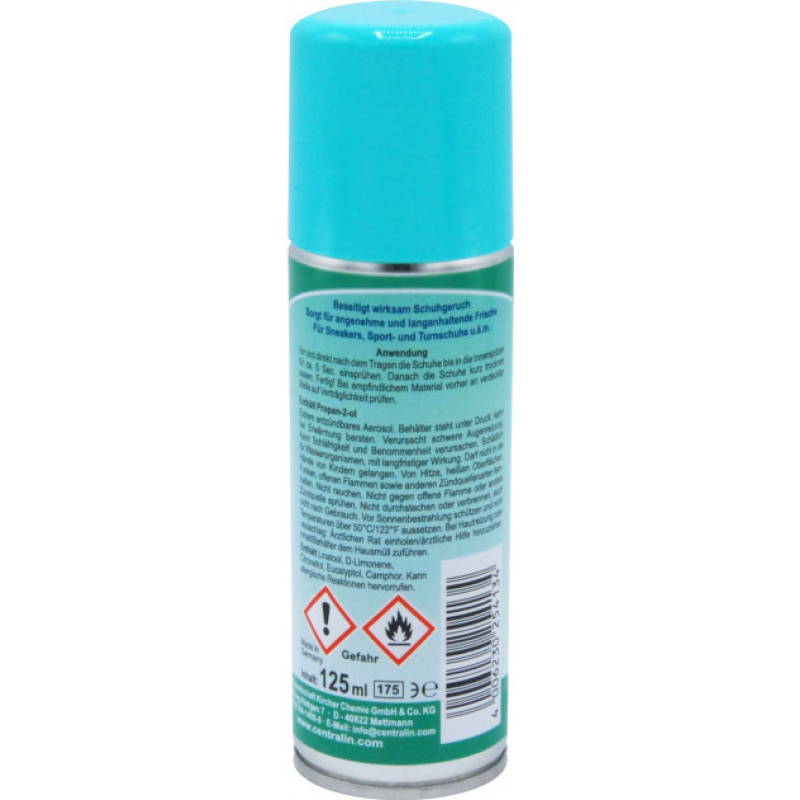 Нейтралізатор запаху для взуття Centralin Natur Sneaker Deo