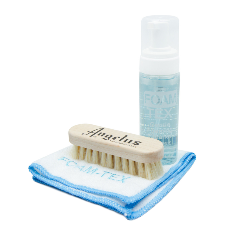 Набір для догляду за взуттям ANGELUS FOAM-TEX CLEANING KIT