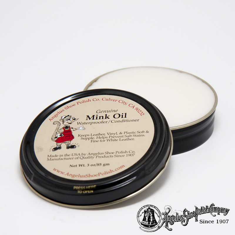 Захист від води та кондиціонер для взуття ANGELUS MINK OIL — PASTE