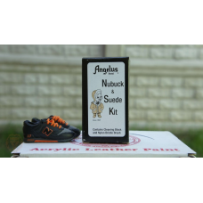 Купити щітку з гумкою для чищення замші та нубуку ANGELUS NUBUCK&SUEDE SET