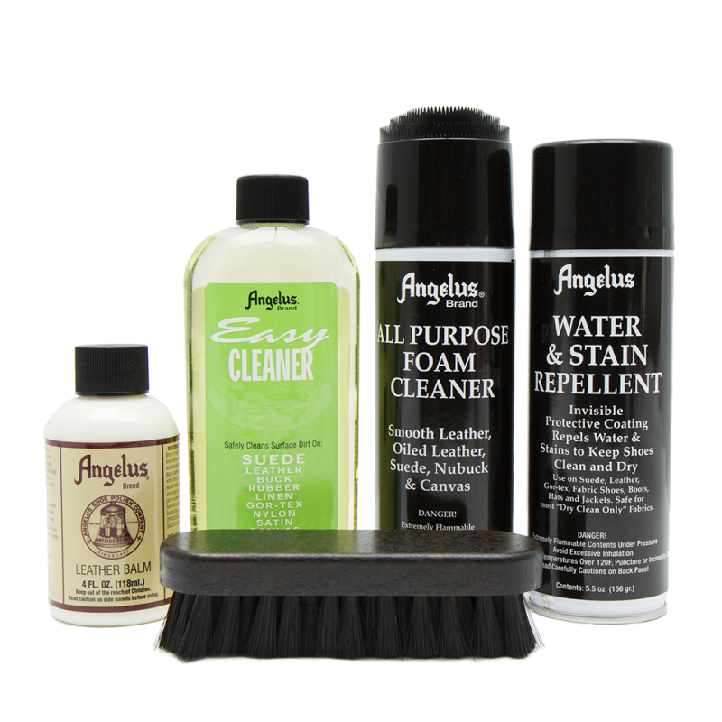 Купити набір для чищення взуття Angelus LEATHER CLEANER KIT Купити набір для чищення взуття Angelus LEATHER CLEANER KIT