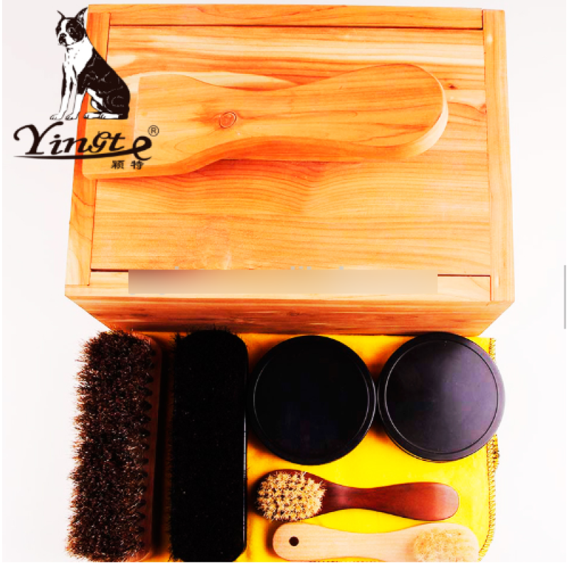 Набір засобів для догляду за взуттям крем для взуття