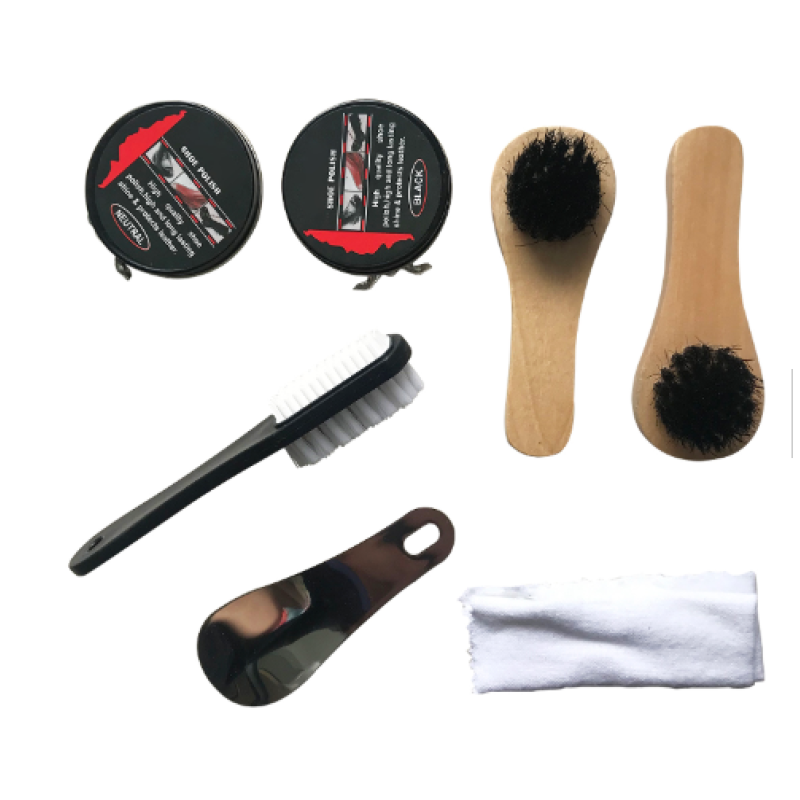 Розкішний набір для догляду за взуттям