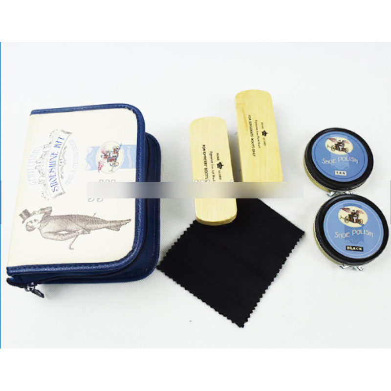 Набір для догляду за взуттям зі штучної шкіри