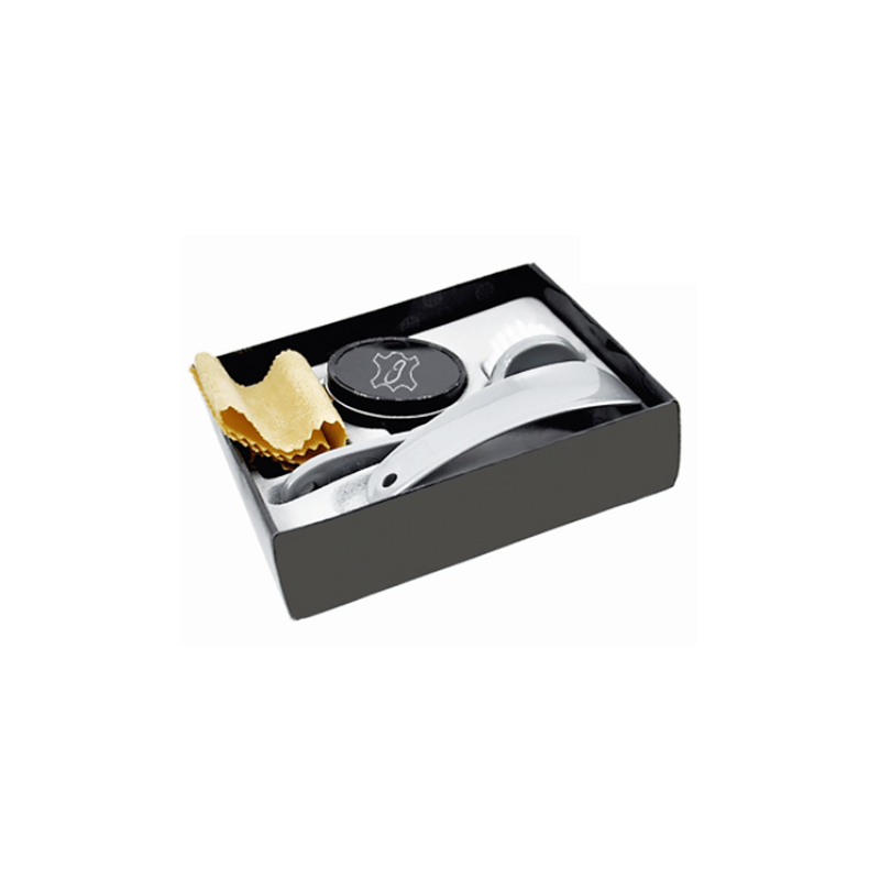 Набір взуття для подорожей зі шкіряною коробкою