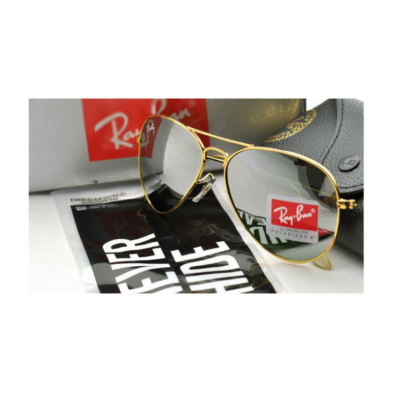 Сонцезахисні окуляри RAY BAN aviator (золота оправа)