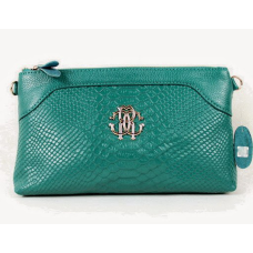 Клатч - сумка Roberto Cavalli (бірюзовий колір)