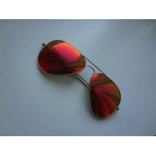 Жіночі сонцезахисні окуляри в стилі RAY BAN aviator large metal 112/69 LUX