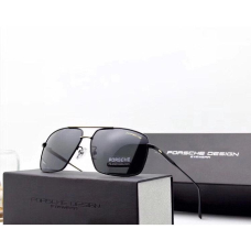 Чоловічі сонцезахисні окуляри в стилі Porsche Design c поляризацією (p-8831) black