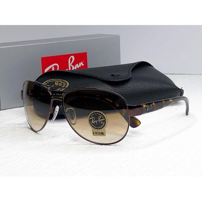 Сонцезахисні чоловічі окуляри в стилі RAY BAN 3386 014/51 Lux