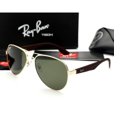 Чоловічі сонцезахисні окуляри в стилі RB 3523 gold