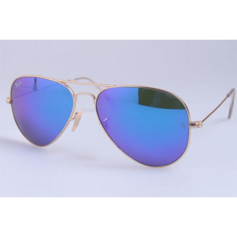 Чоловічі сонцезахисні окуляри в стилі RAY BAN aviator Large metal 001/17 LUX
