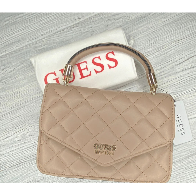Невелика жіноча сумочка Guess (7115) powder
