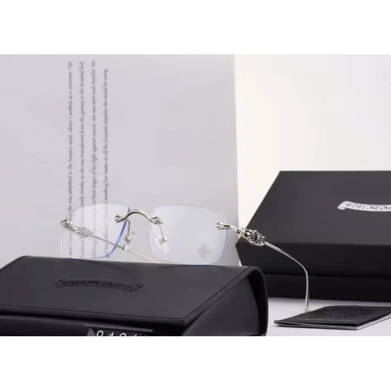 Чоловіча безобідкова оправа (8121) silver