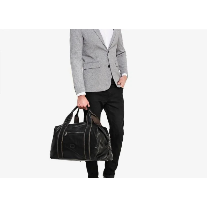 Чоловіча дорожня сумка-саквояж David Jones (324) чорна
