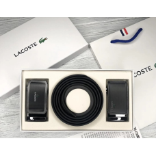 Чоловічий ремінь Lacoste (пряжки автомат) (992)