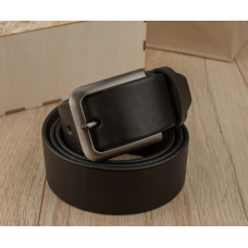 Чоловічий шкіряний ремінь Leather Collection (подарункова упаковка і пакет)