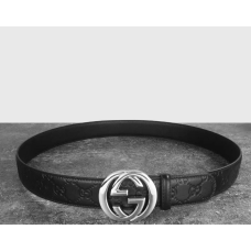 Чоловічий шкіряний ремінь в подарунковій упаковці (414516)