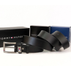 Чоловічий шкіряний брендовий ремінь (016)