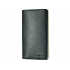 Купюрник чоловічий Hassion (58) шкіряний чорний