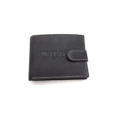Портмоне чоловіче Wild Tiger (284) шкіряне чорне