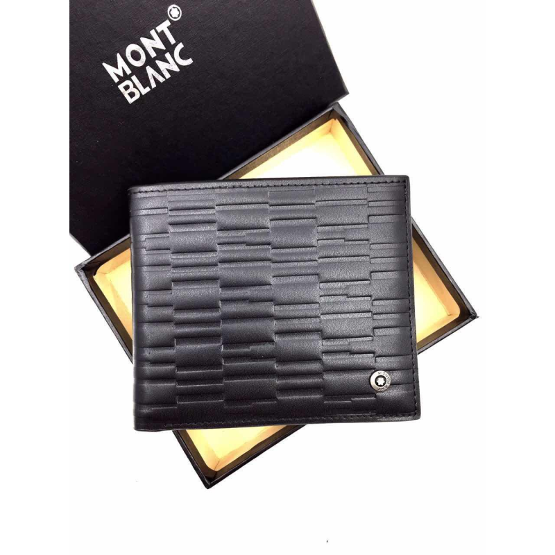 Чоловіче портмоне в стилі Montblanc (610) black