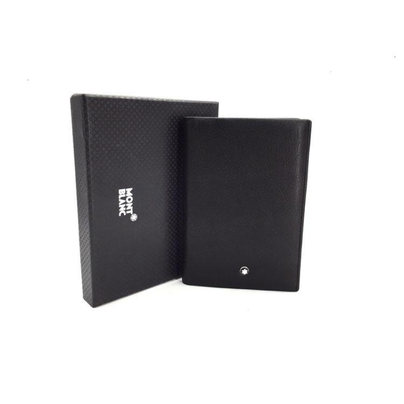 Обкладинка для паспорта в стилі Montblanc (MB 2797) black leather Обкладинка для паспорта в стилі Montblanc (MB 2797) black leather