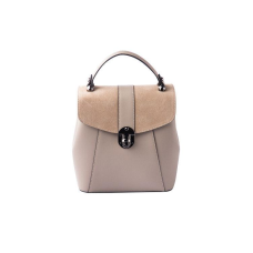 Жіноча шкіряна сумка-рюкзак Laura Biaggi (141330) бежева