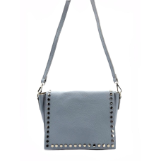 Сумка жіноча Laura Biaggi (54-31) шкіряна блакитна