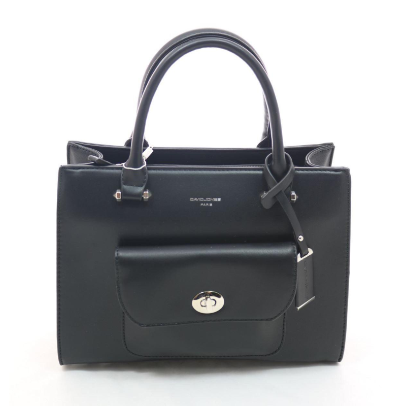 Жіноча чорна сумка David Jones (038)