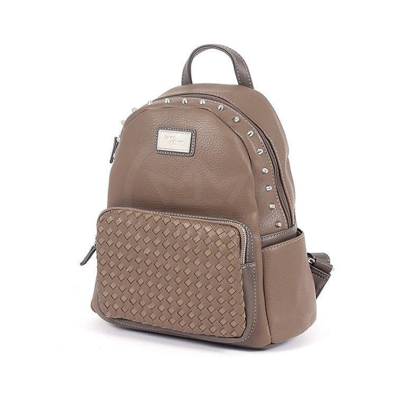 Рюкзак жіночий David Jones (352) екокожа camel