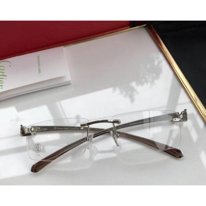 Жіноча срібна оправа в стилі Cartier 8200988