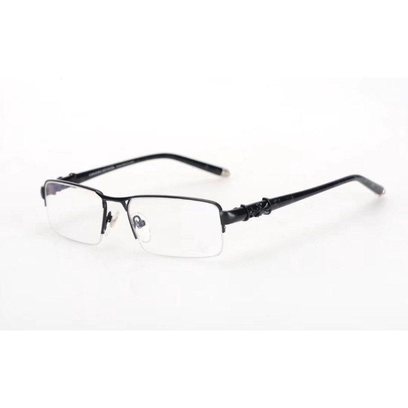 Чоловіча оправа в стилі Chrome Hearts Bone чорні Чоловіча оправа в стилі Chrome Hearts Bone чорні