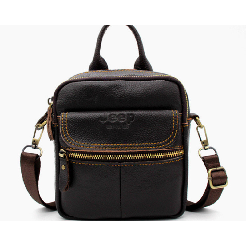 Сумка чоловіча Jeep (S 16) коричнева Сумка чоловіча Jeep (S 16) коричнева