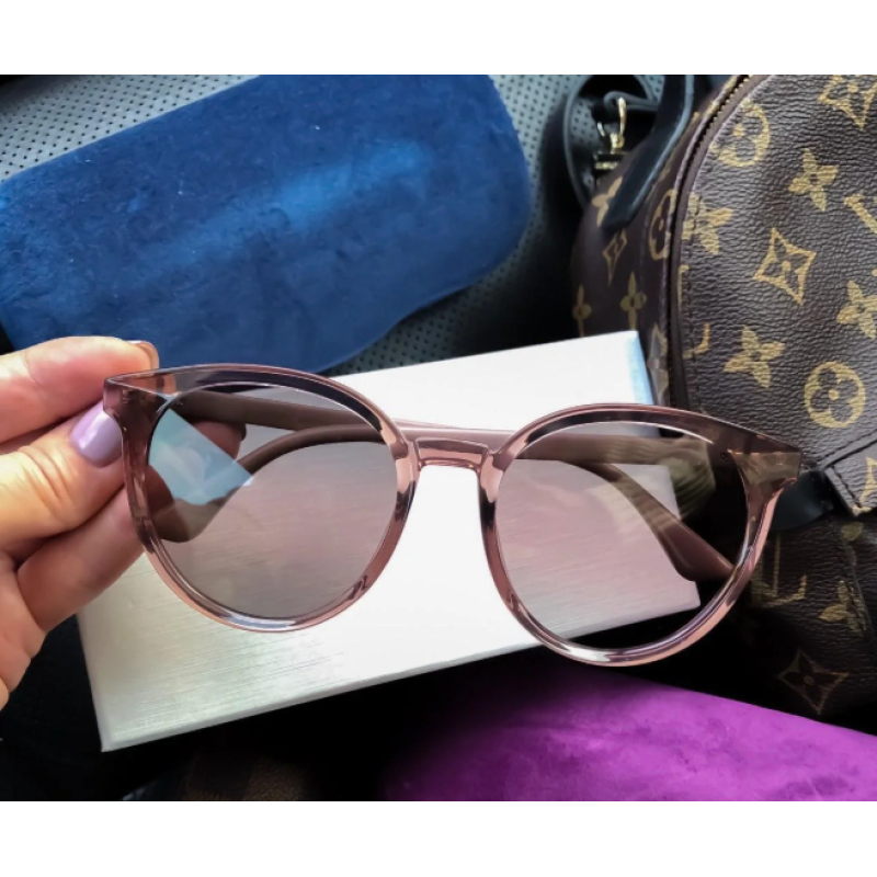 Жіночі сонцезахисні окуляри з поляризацією (3899) rose