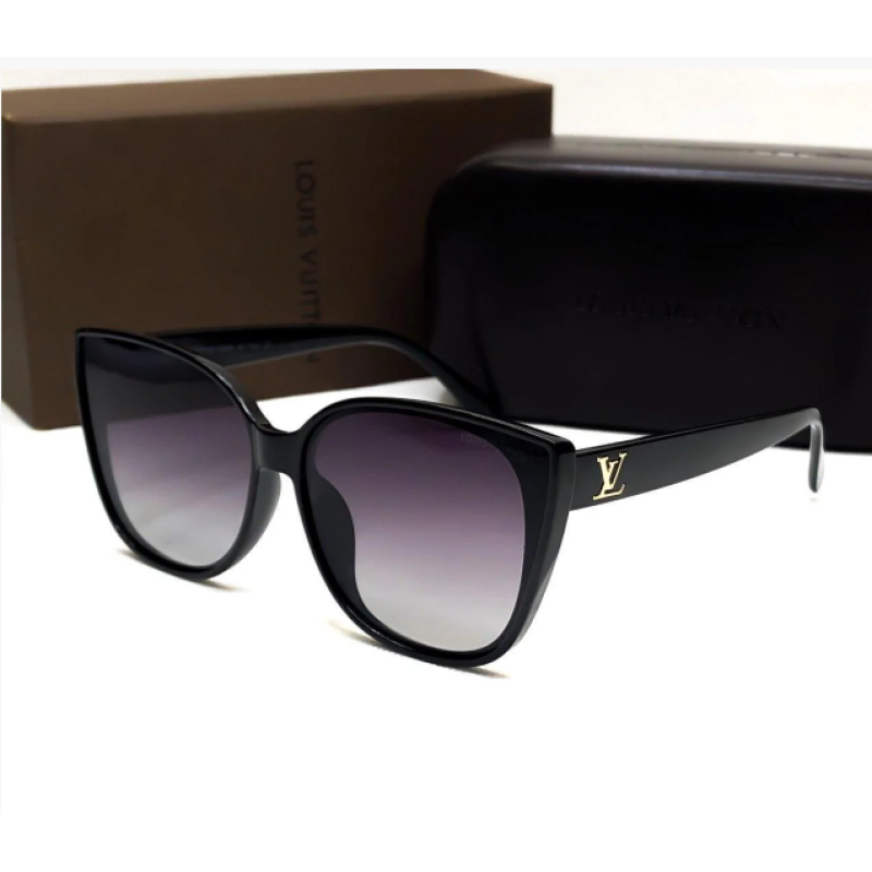 Жіночі окуляри від сонця з поляризацією LV (3420) чорні