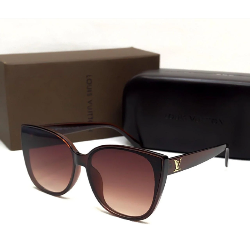 Жіночі окуляри від сонця з поляризацією LV (3420) коричневі