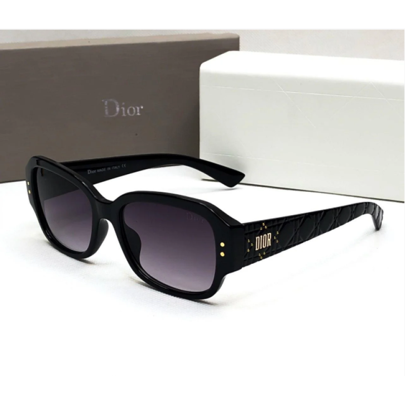 Брендові жіночі окуляри від сонця (STUD) black