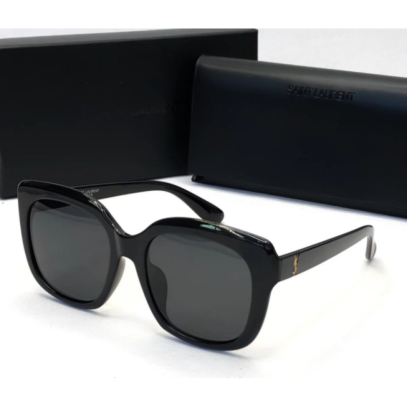 Жіночі сонцезахисні окуляри в стилі Yve Saint Laurent (1229) black Жіночі сонцезахисні окуляри в стилі Yve Saint Laurent (1229) black
