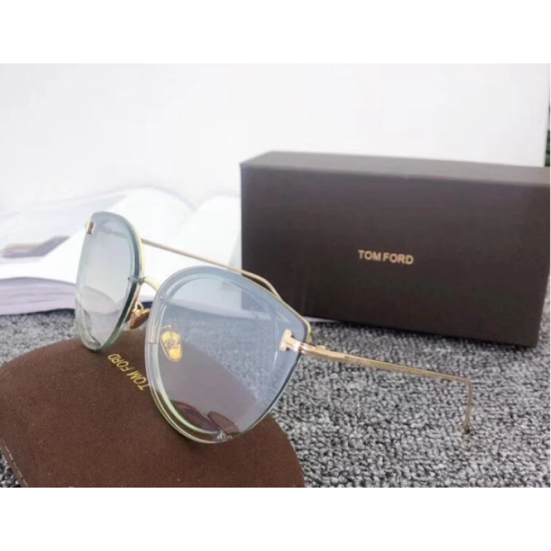 Жіночі сонцезахисні окуляри в стилі Tom Ford (7297) green Жіночі сонцезахисні окуляри в стилі Tom Ford (7297) green