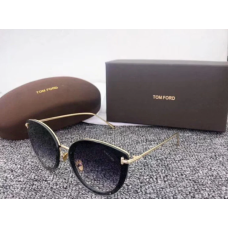 Жіночі сонцезахисні окуляри в стилі Tom Ford (7297) black