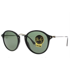 Жіночі сонцезахисні окуляри в стилі Ray Ban 2447 901 black Lux