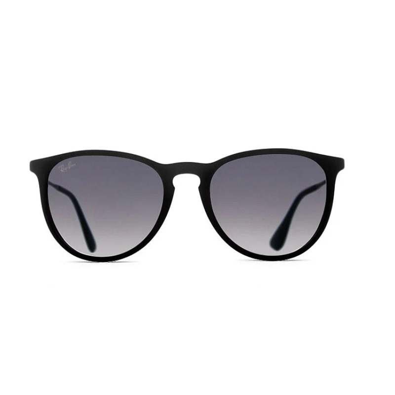 Жіночі сонцезахисні окуляри в стилі Ray Ban Erika 4171 black LUX