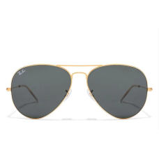Жіночі сонцезахисні окуляри в стилі RAY BAN aviator 3025,3026 (001/62) Lux